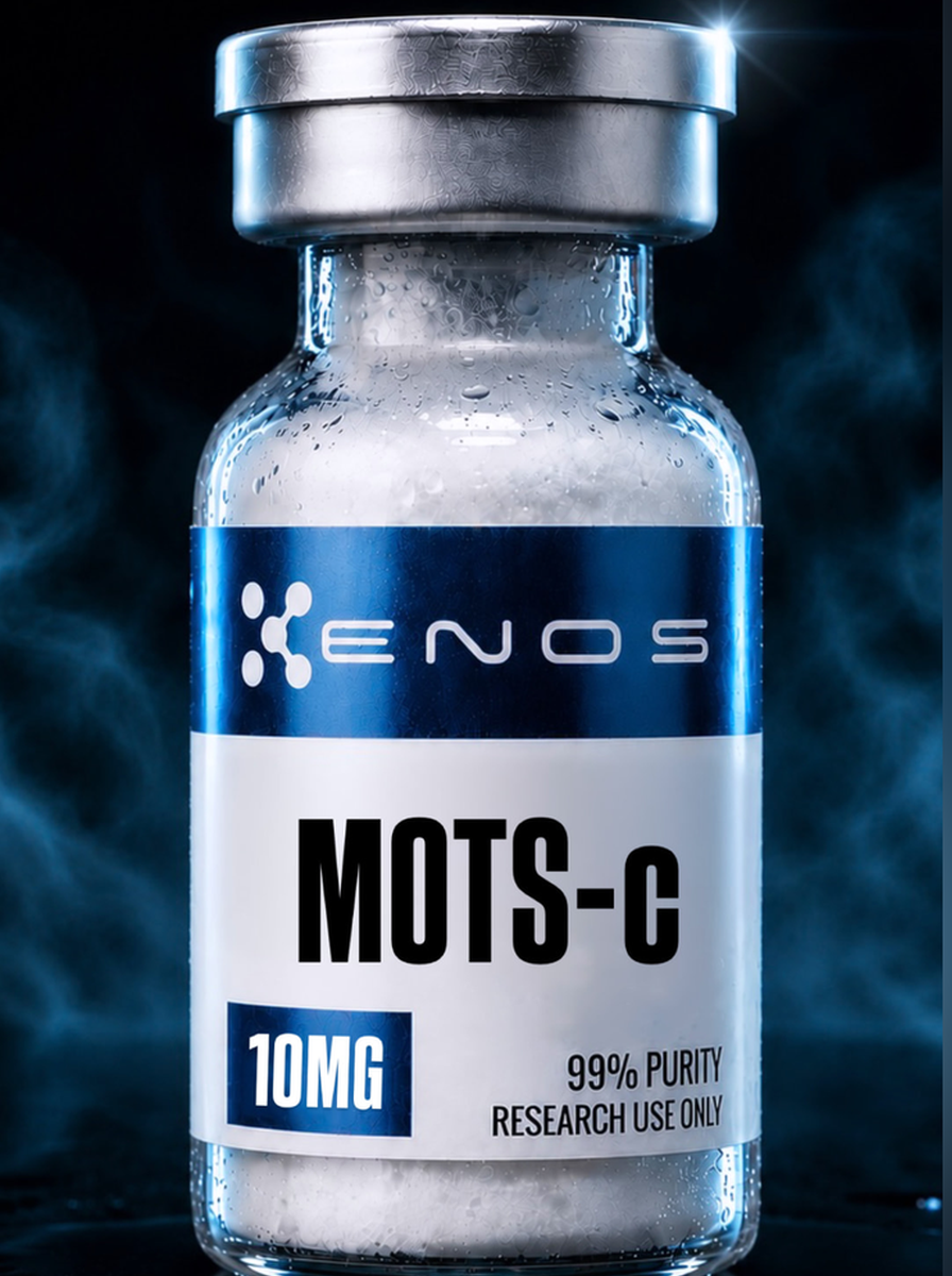 MOTS-c 10MG research vial, ENOS Labs USA